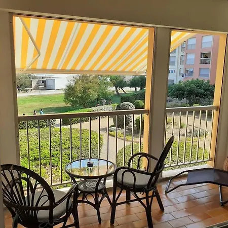 Plein Sud, Vue Mer, Parking, Clim Apartment Agde