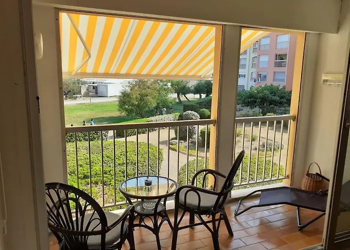 Plein Sud, Vue Mer, Parking, Clim Apartment Agde