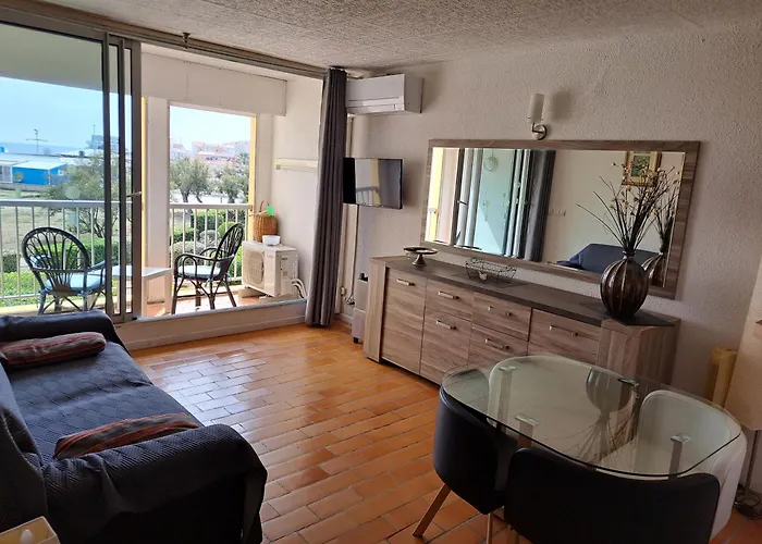 Plein Sud, Vue Mer, Parking, Clim Apartment Agde